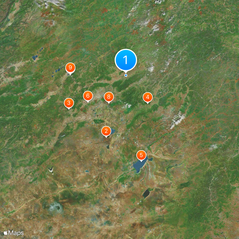 Nerchinsk Map