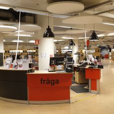 Södertälje city library