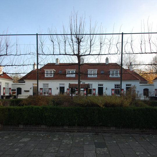Hofje met arbeiderswoningen
