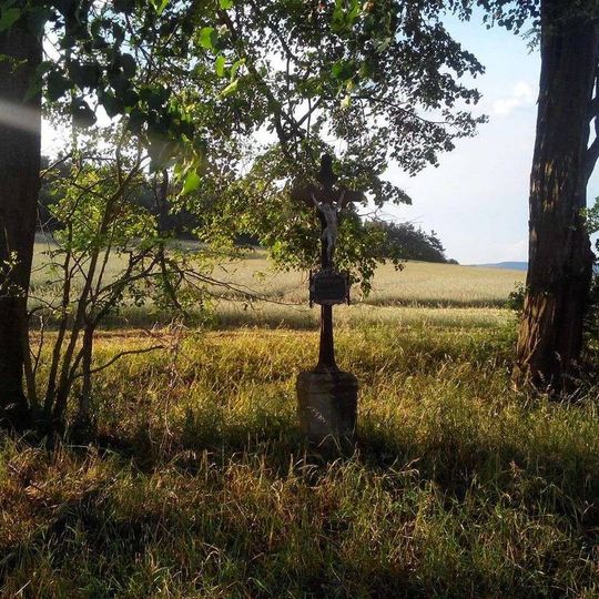 Kříž jihovýchodně od Bukové u Příbramě