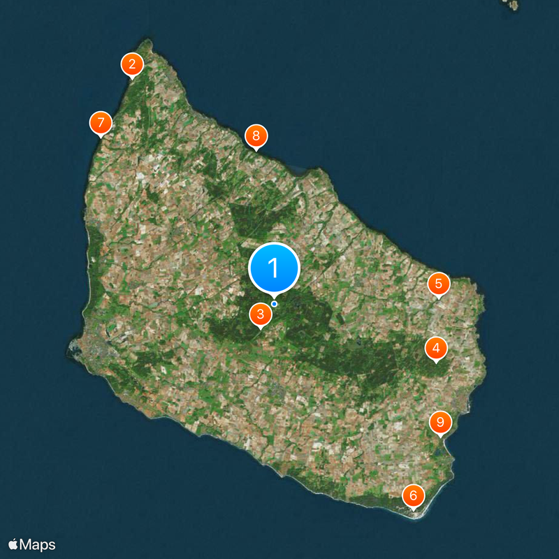 Bornholm Map