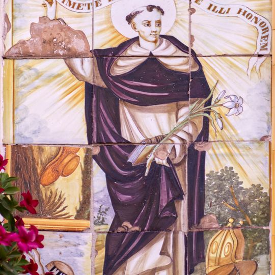 Ceramic panel of Saint Vincent Ferrer