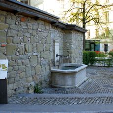 Courtyard Fountain former Schweizer Mobiliar building