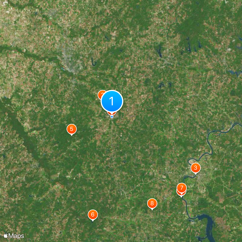Freed–Hardeman University Map