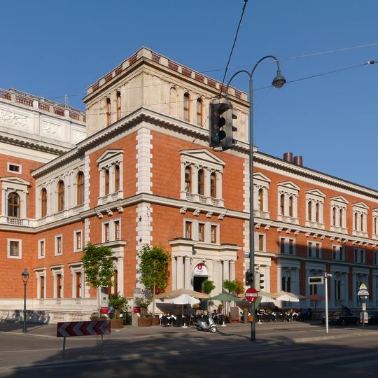 Former Vienna stock exchange building