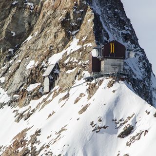Jungfraujoch radio relay station
