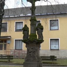 Calvary cross in Štíty