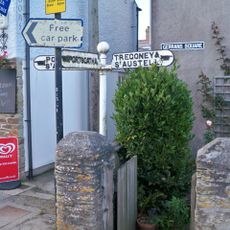 Finger Signpost At Sw873351