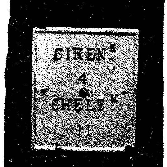 Milestone, N of N Cerney