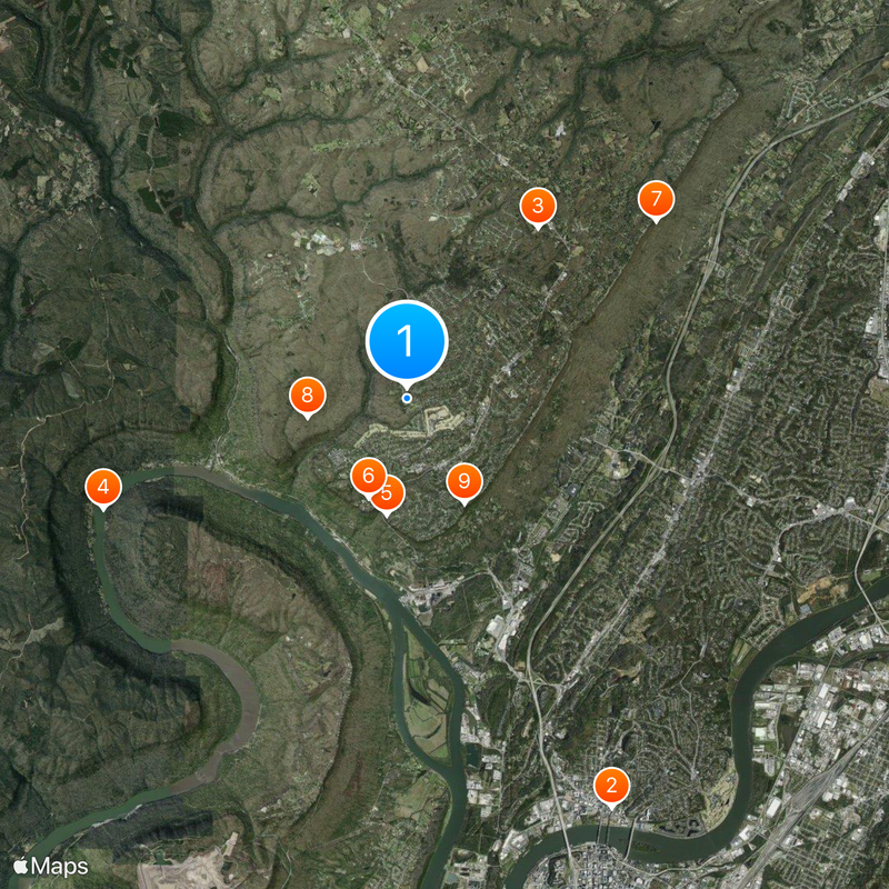 Signal Mountain Map