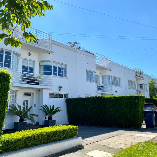 Numbers 2 To 8 And Attached Railings