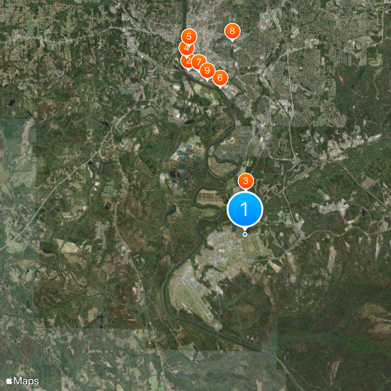 Western Hemisphere Institute for Security Cooperation Map