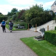Southern retaining wall to Upper Terrace