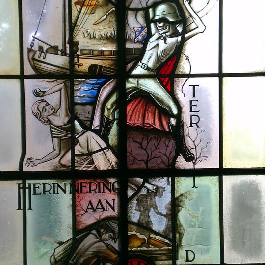 Gedenkraam in het gemeentehuis