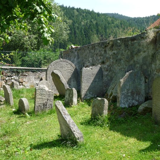 Old Jewish cemetery in Rožmberk nad Vltavou