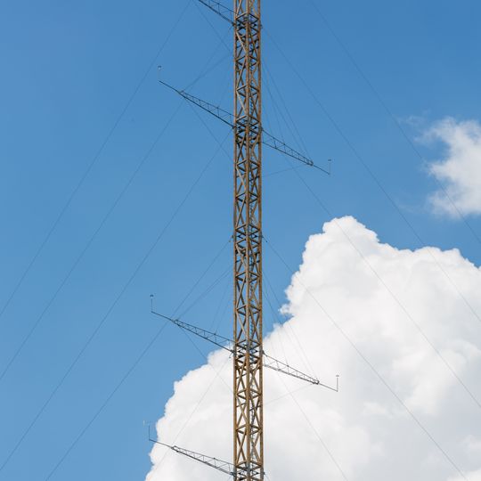 Windmessmast Linacher Höhe