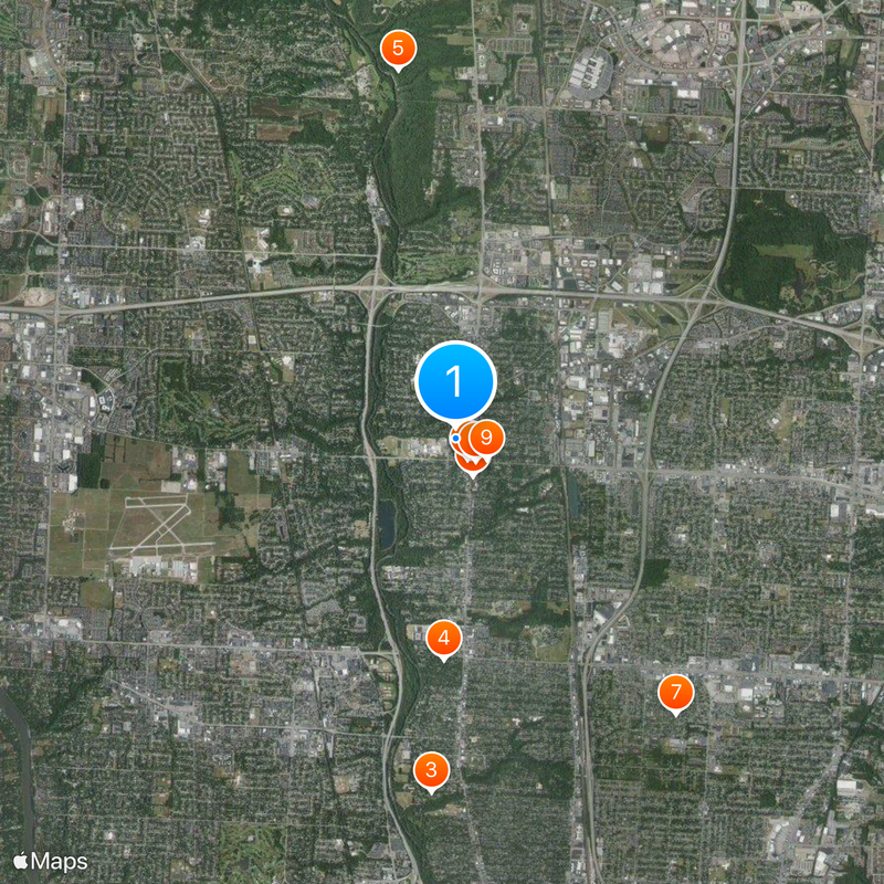 Worthington Map