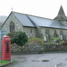 Telephone Call-Box to Ne.of The Parish Church, A44 (W.Side) Llandegley