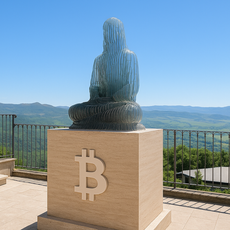 Statue of Satoshi Nakamoto