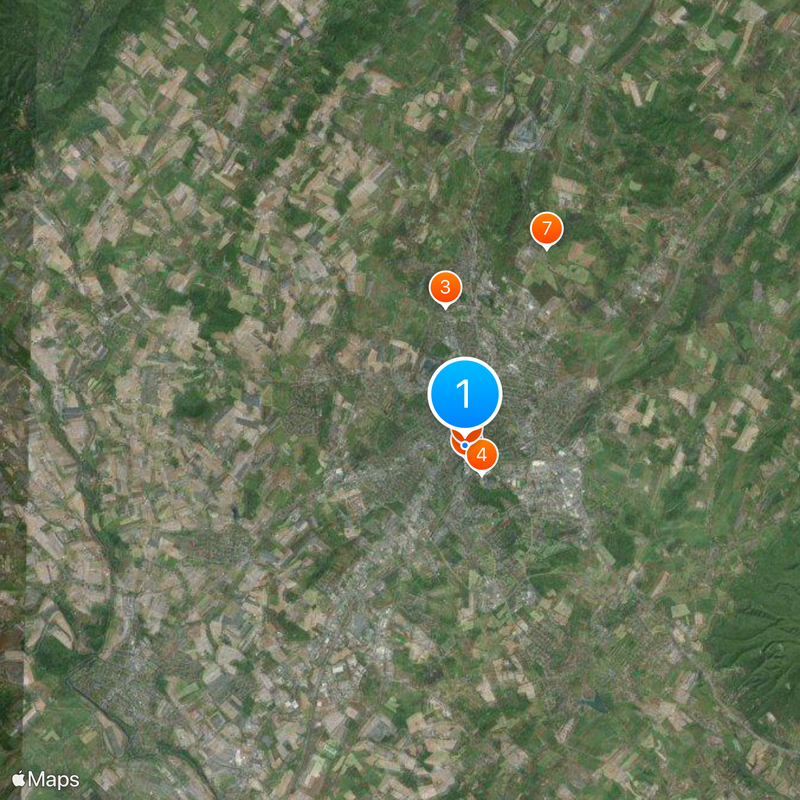 James Madison University Map