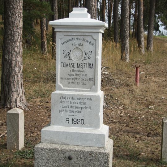 Kříž Tomáše Mejzlíka u Hostákova
