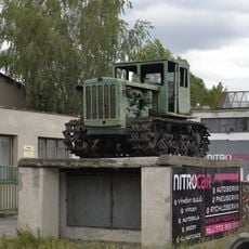Historický traktor v Přepeřích