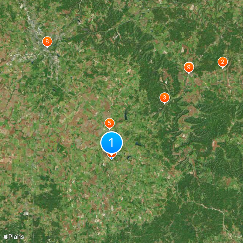 Abraham Lincoln Birthplace National Historical Park Mapa