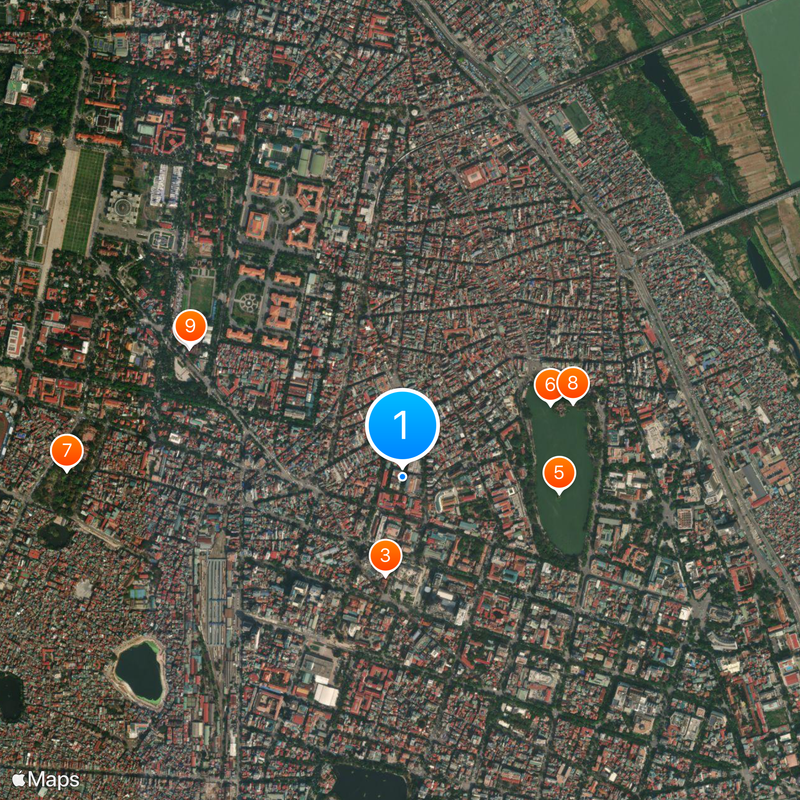 Vietnam - Germany Hospital Map