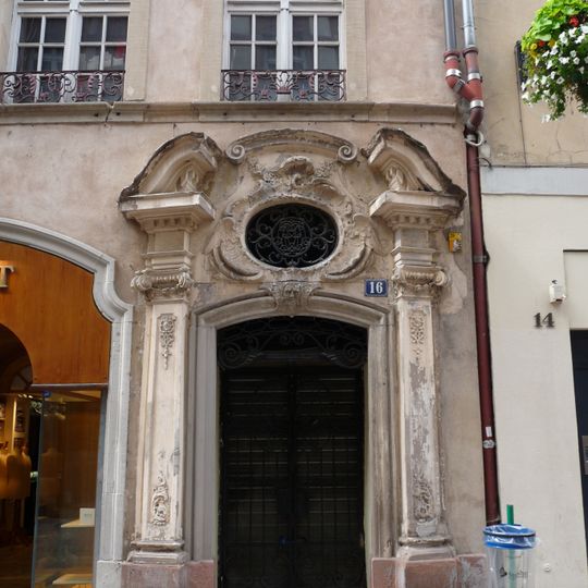 Maison au 16, rue Gutenberg à Strasbourg