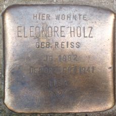 Stolperstein dedicated to Eleonore Holz