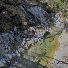Unterlauf des Schronbachs N des Sylvensteinsees