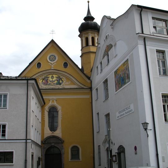 Spitalkirche zum hl. Geist, Klosterkirche der Tertiar Schulschwestern