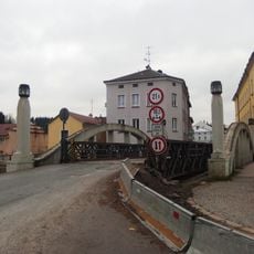 Arch road bridge over the Čistá in Hostinné