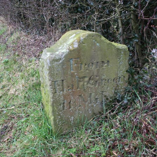 Macclesfield Canal, Milestone At SJ91166861