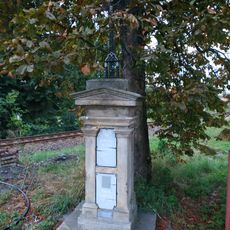 Kříž u železničního přejezdu v Dolním Podluží