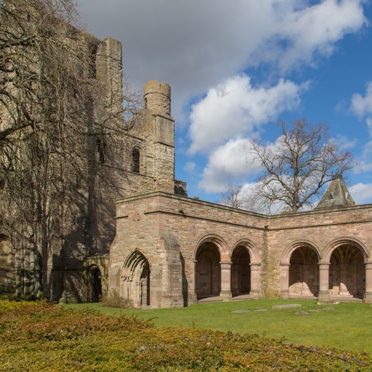 Kelso, Bridge Street, Kelso Abbey, Monument To The Dukes Of Roxburghe