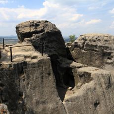 Hradiště Hrada a Klamorna, hrad Drábské světničky, zřícenina a archeologické stopy