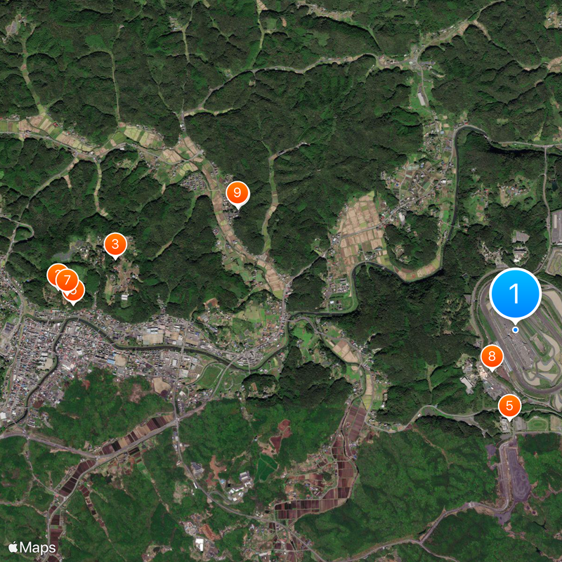Mobility Resort Motegi Map