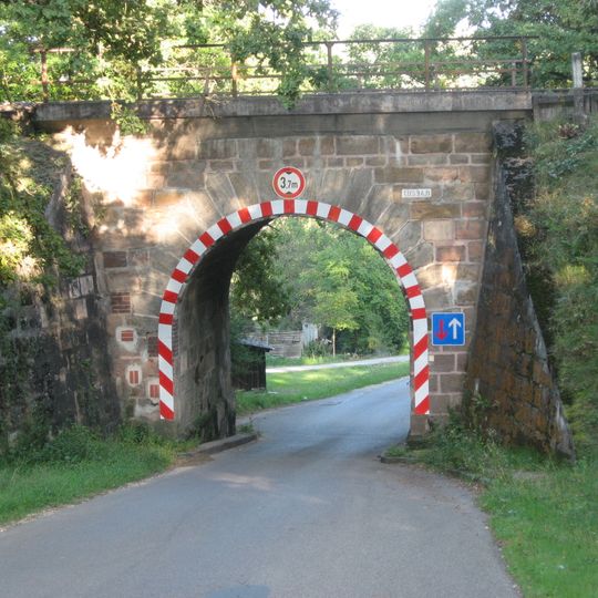 Eisenbahnbrücke der ehemaligen Ludwig-Süd-Nord-Eisenbahn