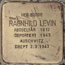 Stolperstein dedicated to Ragnhild Levin