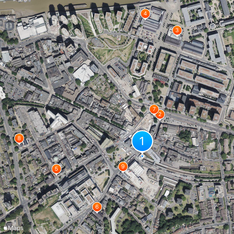 Woolwich Arsenal Map