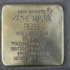 Stolperstein en memoria de Käthe Minna Reiss