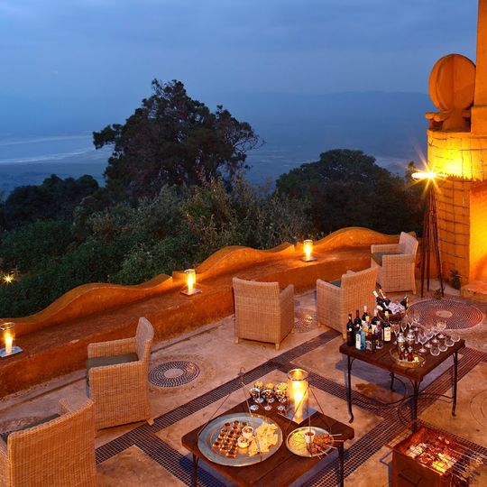 &Beyond Ngorongoro Crater Lodge