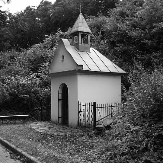 Kaplička v Hlubočkách v Mariánském Údolí