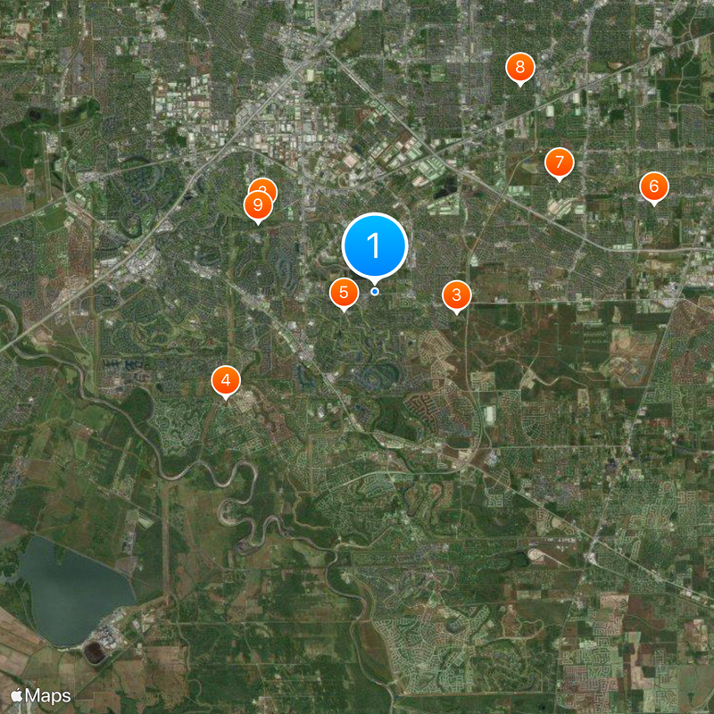 Missouri City Mapa