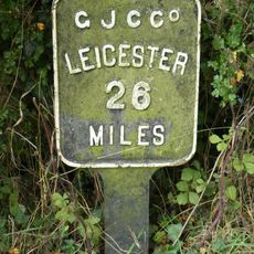 Milepost South West Of Bridge Number 41 At Sp 625821, Grand Union Canal Leicester Line