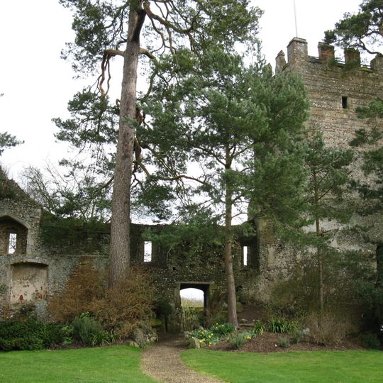 Greys Court, Great Tower, Attached Ruined Tower And Walls Approximately 60 Metres East