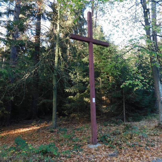 Červený kříž na Hřebenové cestě