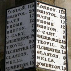 Milepost, Market Place at ST61894365