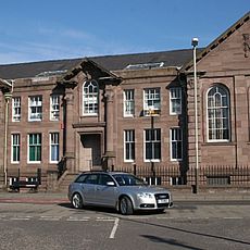 Forfar, Academy Street, Chapelpark Primary School, Main Block